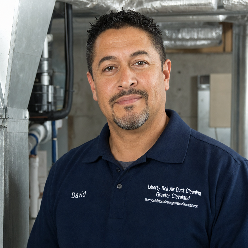 David Martinez, owner of Liberty Bell Air Duct Cleaning Greater Cleveland
